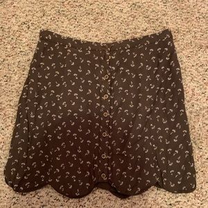 NWOT | Floral mini skirt